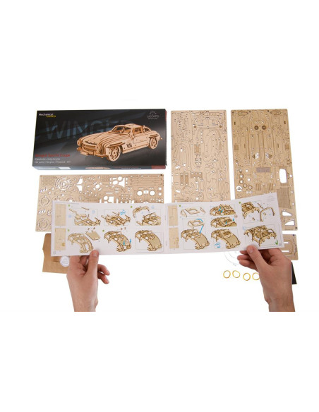UGEARS Winged Sports Coupe - Maquette voiture sport en bois