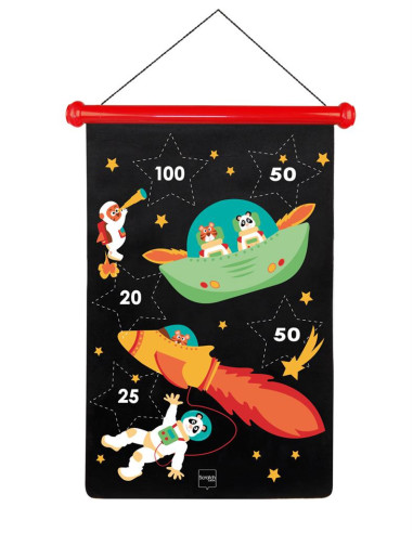 Scratch active play : fléchettes magnétiques astronaute
