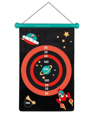 Scratch active play : fléchettes magnétiques espace