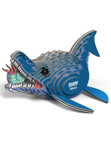 Eugy puzzle 3d - prehistoire - mosasaurus