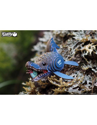 Eugy puzzle 3d - prehistoire - mosasaurus
