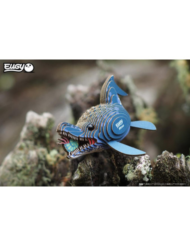 Eugy puzzle 3d - prehistoire - mosasaurus