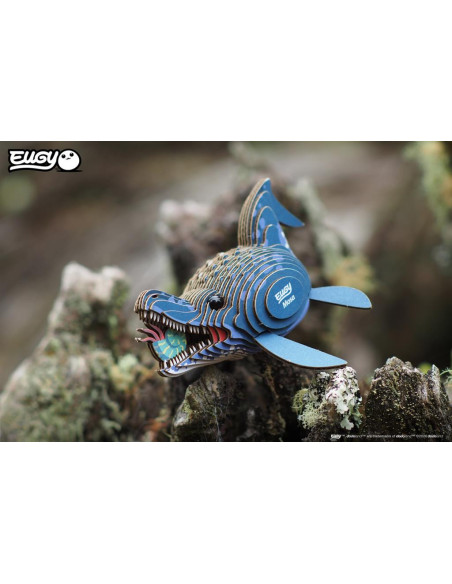Eugy puzzle 3d - prehistoire - mosasaurus