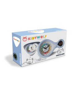 Kidyalarm réveil bleu - kidywolf 2