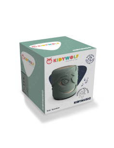 Kidymusic - enceinte vert menthe sam - kidywolf 2