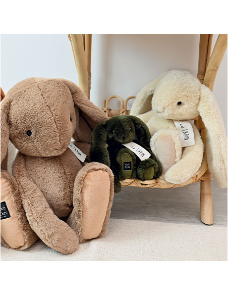 Le Lapin - Vanille - 50 cm - Histoire d'Ours