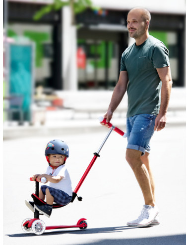 Trottinette évolutive Mini Micro 3 en1 Révolution Rouge