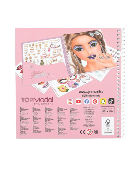 Topmodel dress me up face glitter queen