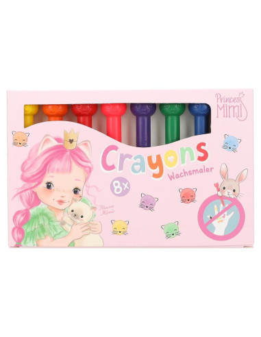 Princess Mimi Cire à colorier avec embout chat