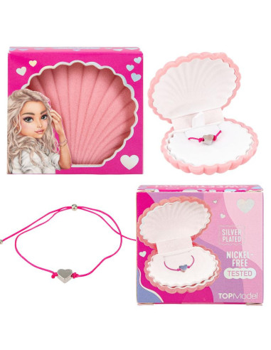 Topmodel coquillage à bijoux, bracelet inclus