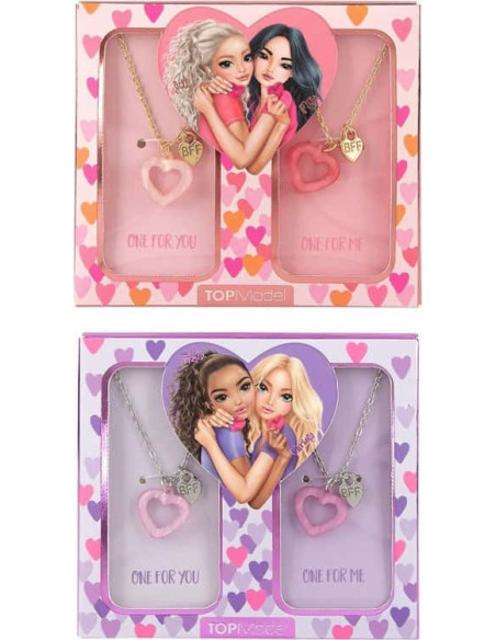 Topmodel bff set collier