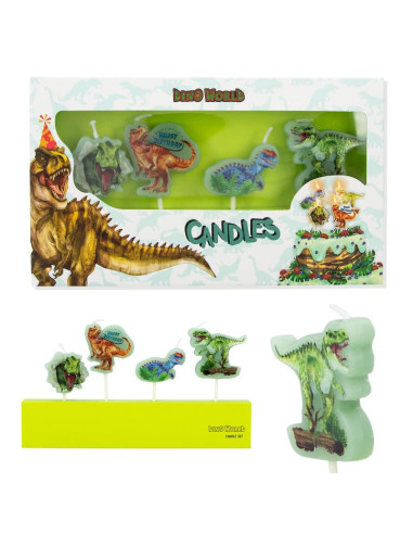 Dino World Bougies