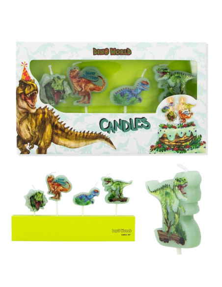 Dino World Bougies