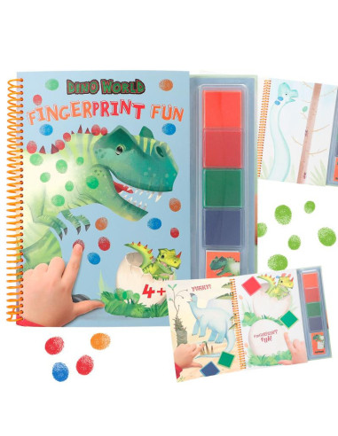 Dino World Fingerprint Fun