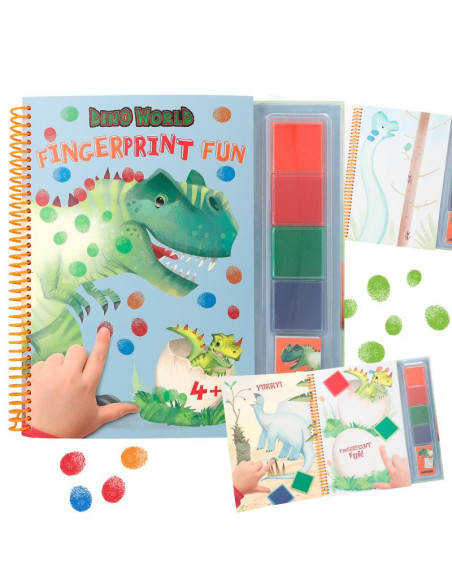Dino World Fingerprint Fun