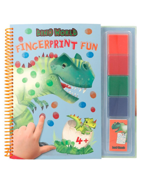 Dino World Fingerprint Fun