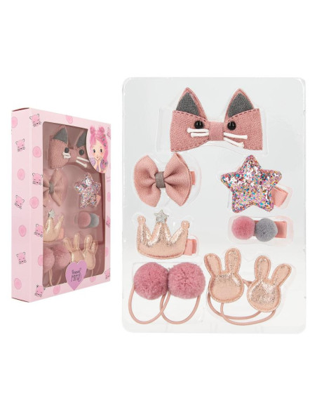 Princess Mimi Set de pinces à cheveux