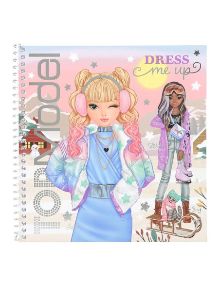 Topmodel dress me up winter wonder livre d'autocollants