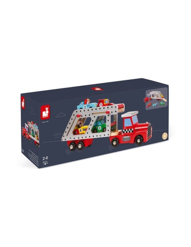 Camion Porte-Voitures - Story - Janod