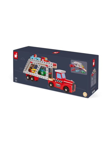 Camion Porte-Voitures - Story - Janod