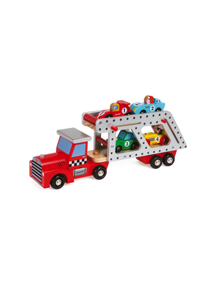 Camion Porte-Voitures - Story - Janod