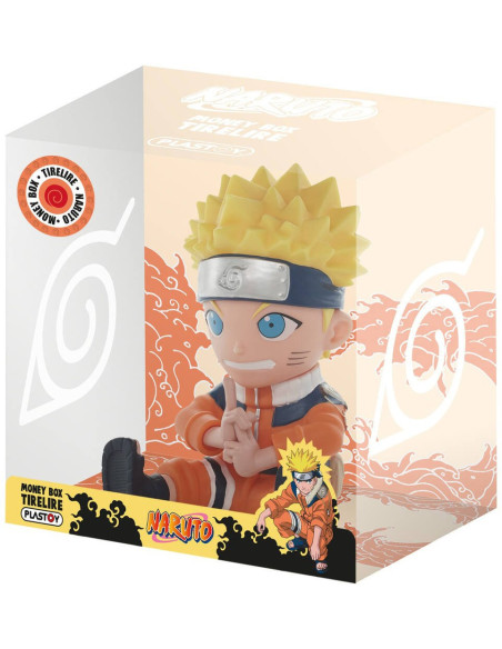 Plastoy tirelire naruto uzumaki