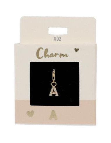 Pendentif - Lettre A doré