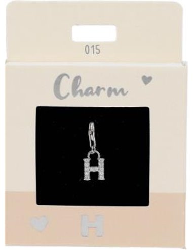 Charm Nr.15  H argent
