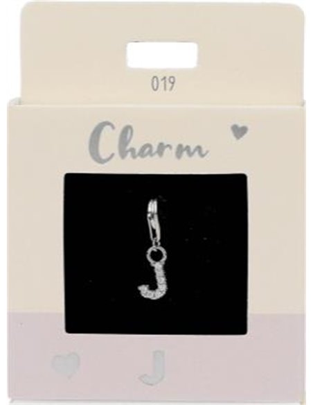 Charm Nr.19  J argent