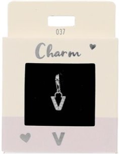 Charm Nr.37  V argent