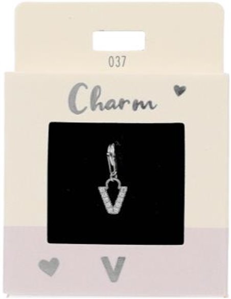 Charm Nr.37  V argent