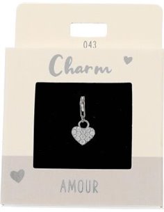 Charm Nr.43 Coeur argent