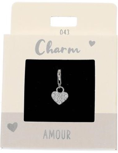 Charm Nr.43 Coeur argent