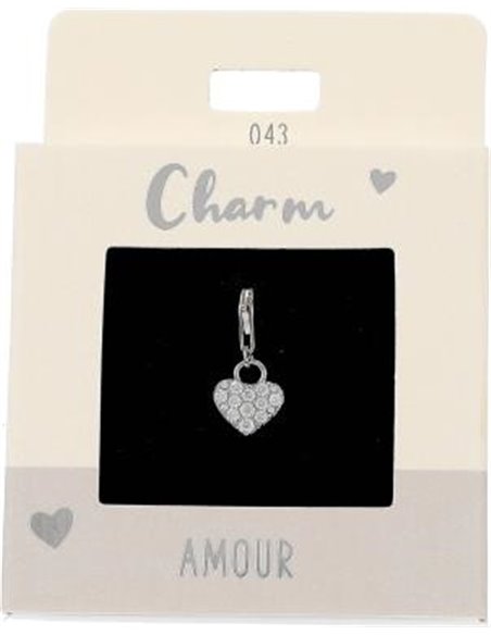 Charm Nr.43 Coeur argent