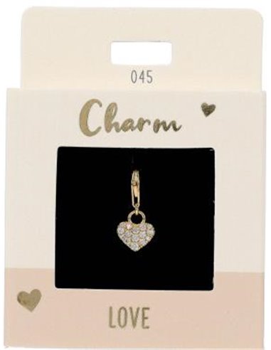Charm Nr.45 Coeur or