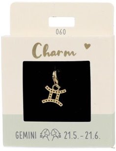 Charm Nr.60 Gémeaux or