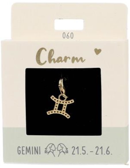 Charm Nr.60 Gémeaux or