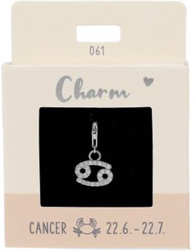 Charm Nr.61 Cancer argent