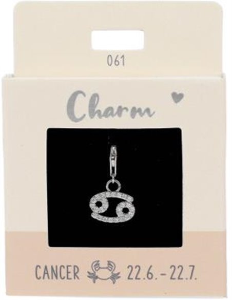 Charm Nr.61 Cancer argent