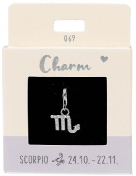Charm Nr.69 Scorpion argent
