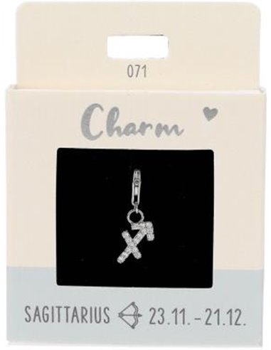 Charm Nr.71 Sagittaire argent