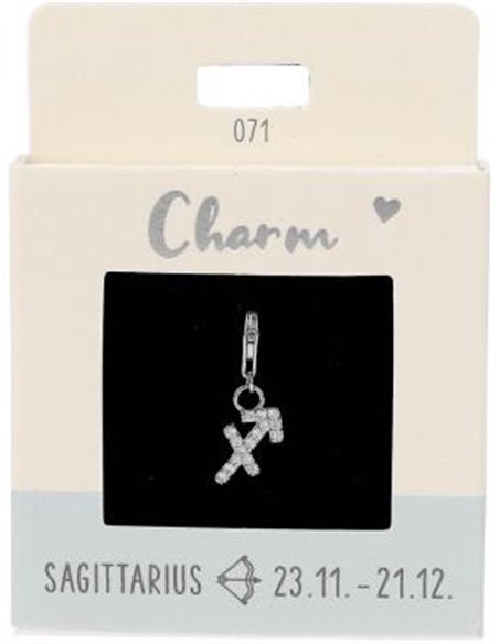Charm Nr.71 Sagittaire argent