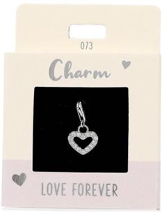 Charm Nr.73 Coeur argent