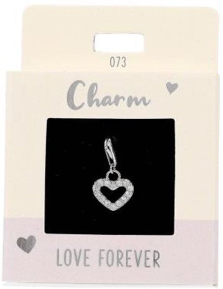 Charm Nr.73 Coeur argent