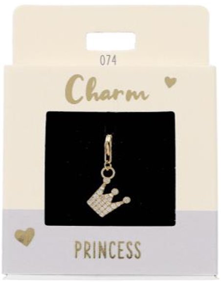 Charm Nr.74 Couronne or