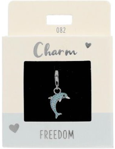 Charm Nr.82 Dauphin argent