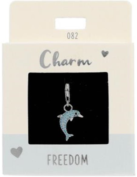 Charm Nr.82 Dauphin argent