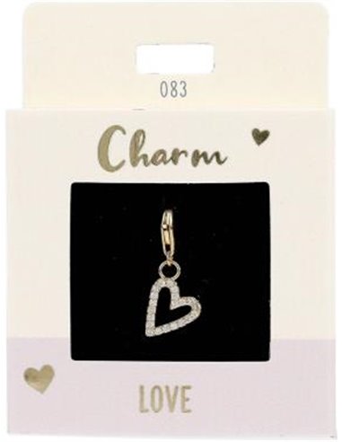 Charm Nr.83 Coeur or