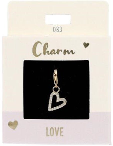 Charm Nr.83 Coeur or