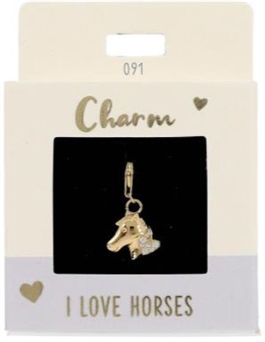 Charm Nr.91 Cheval or
